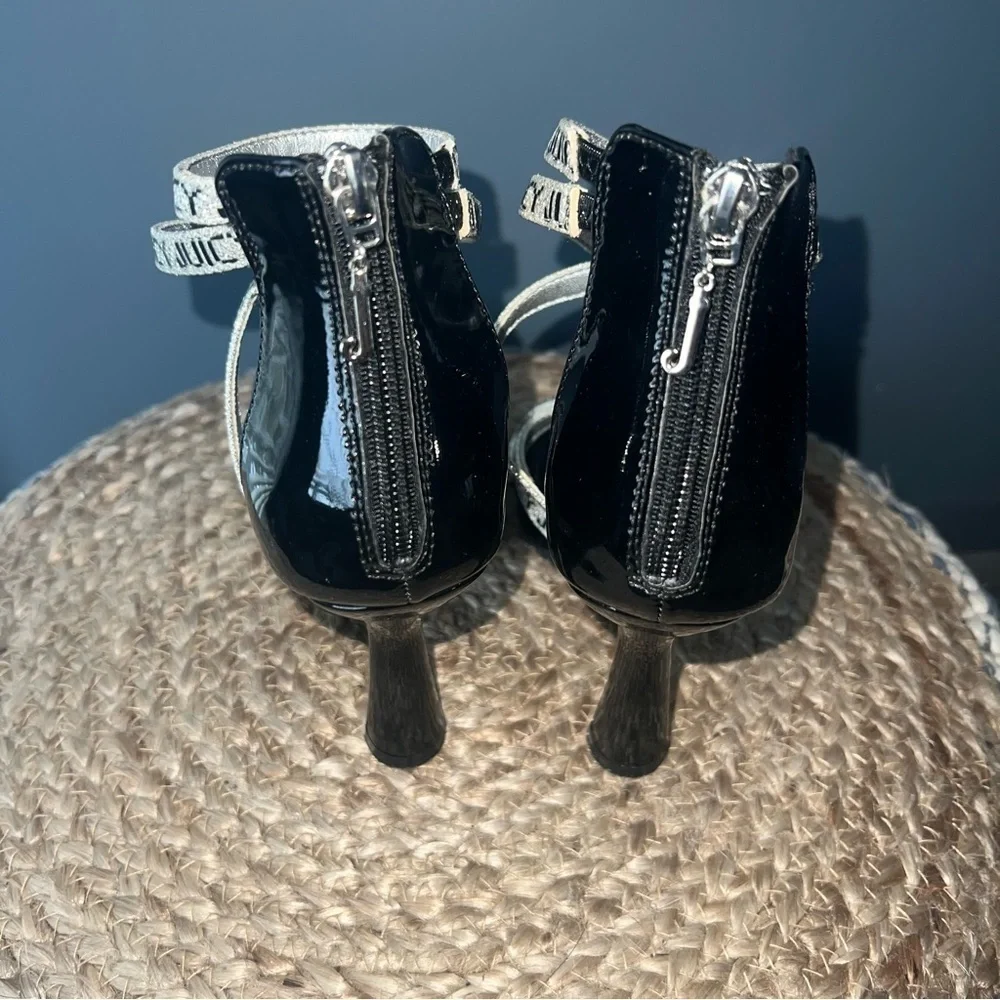 Juicy Couture Logo Strappy Sandals